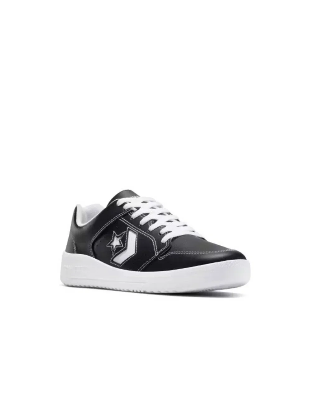Converse Kids'/Adult Day One Court Classic Sneakers - Black/White M 3/W 4.5